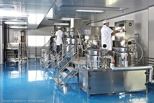 化妝品工廠車(chē)間生產(chǎn)現(xiàn)場(chǎng)拍攝